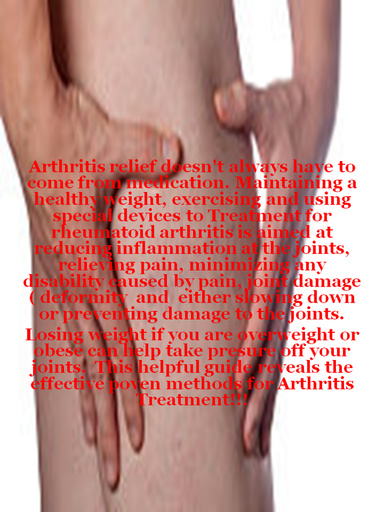 . Effective Proven Methods for Arthritis Treatment