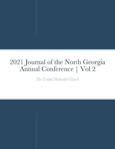 2021 Journal of the North Georgia Annual Conference | Vol 2