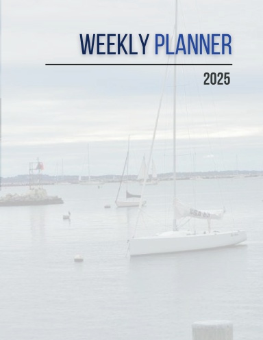 Nautical Weekly Planner