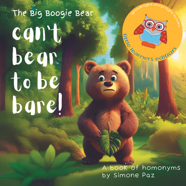 The Big Boogie Bear Can't Bear to be Bare!