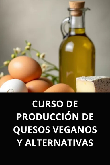 CURSO DE PRODUCCIÓN DE QUESOS VEGANOS Y ALTERNATIVAS