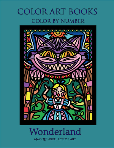 Wonderland - Color By Number Book