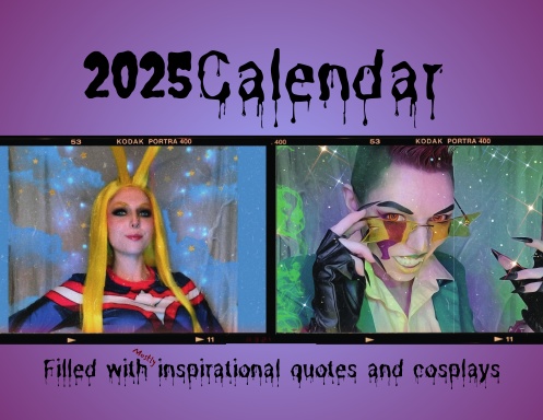 2025 Cosplay Calendar