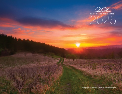 2025 Chris Olson Photography Landscape Calendar