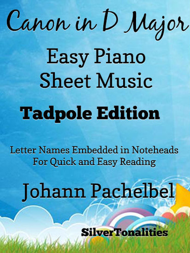Canon in D Major Easy Piano Sheet Music 2nd Edition