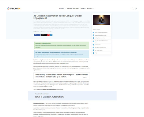 38 LinkedIn Automation Tools to Elevate Your Digital Engagement