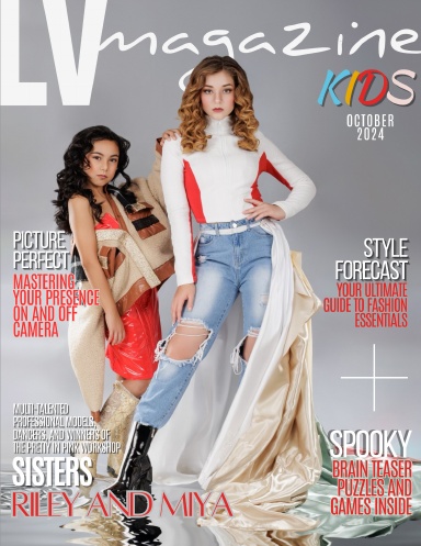 LV Magazine Kids October 2024 - Riley and Miya