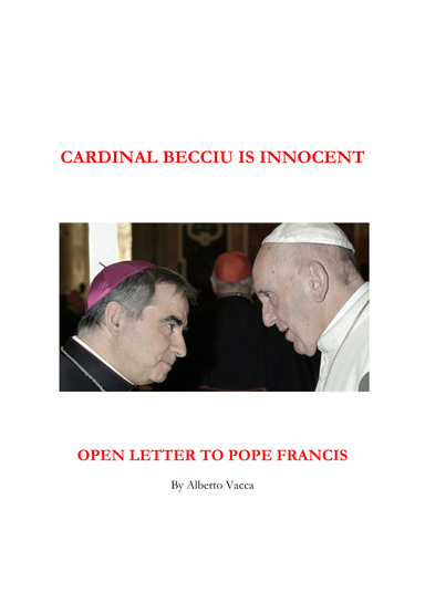 CARDINAL BECCIU IS INNOCENT