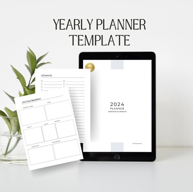 Yearly Planner Template