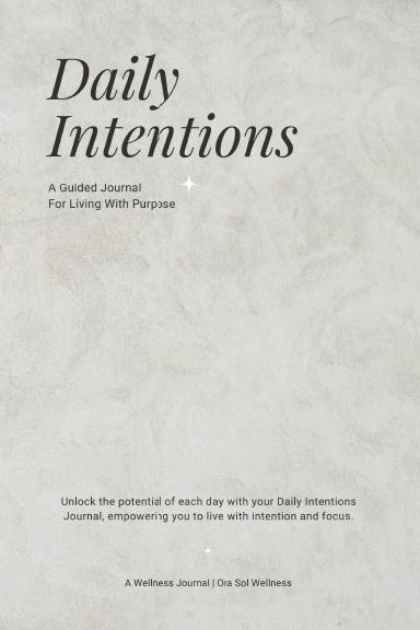 Daily Intentions Journal
