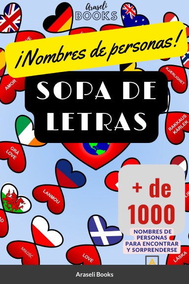 Sopa de Letras: Nombres de personas