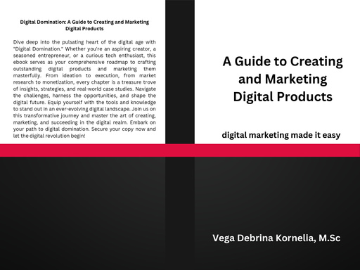 A Guide to Creating and Marketing Digital Products