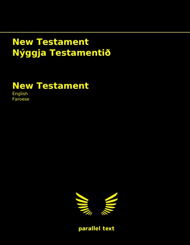 New Testament: English - Faroese parallel text