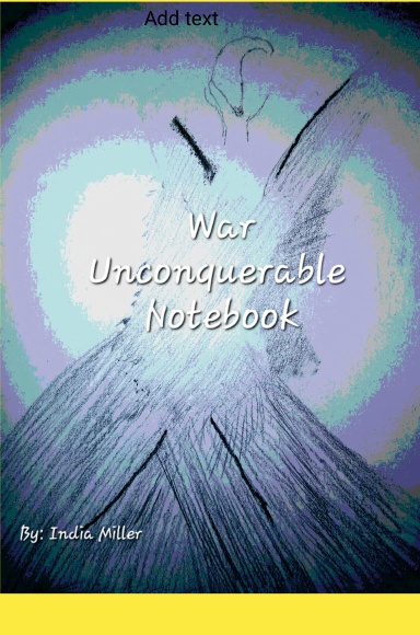 War Unconquerable Notebook
