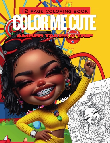 Amber Takes a Trip Coloring Book