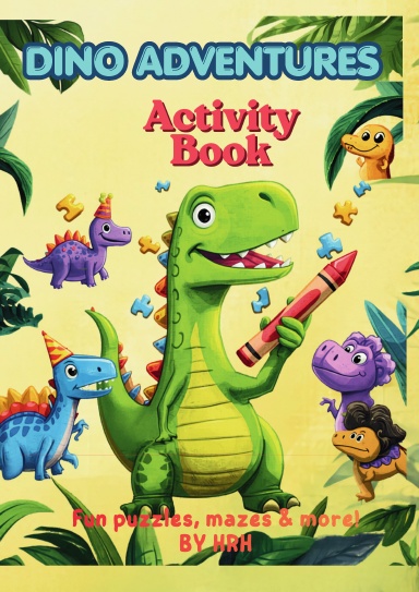 Dino Adventures Activity Book