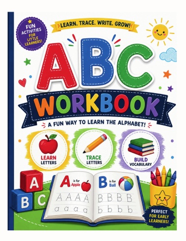 ABC Fun: Learn, Trace, and Write