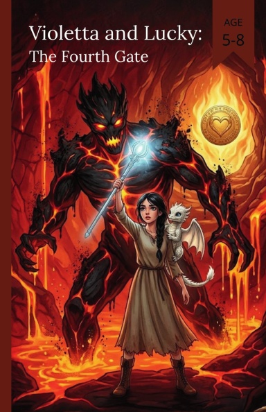 Violetta and Lucky: The Fourth Gate(Comics for Kids)
