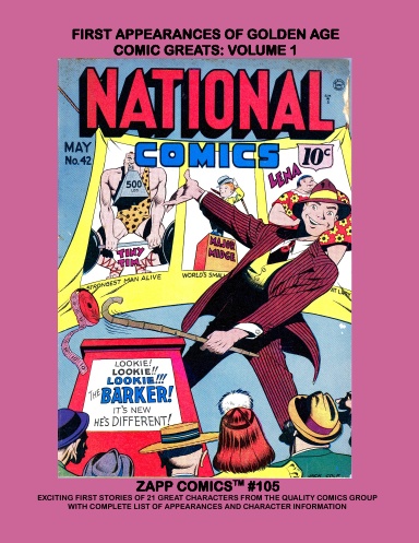 First Appearances Of Golden Age Comic Greats: Volume 1
