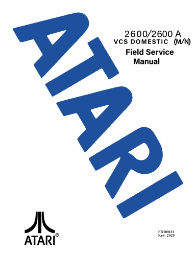 Atari 2600 Field Service Manual