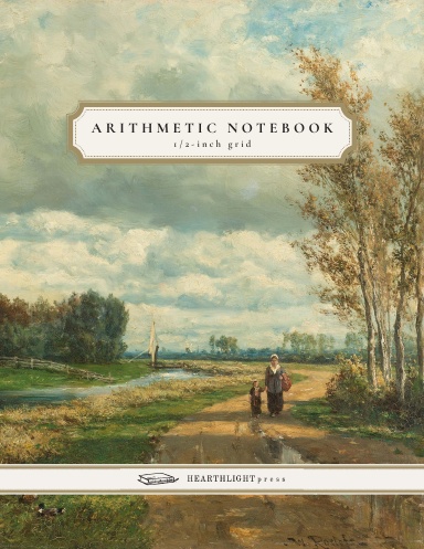 Arithmetic Notebook  |  1/2-inch grid