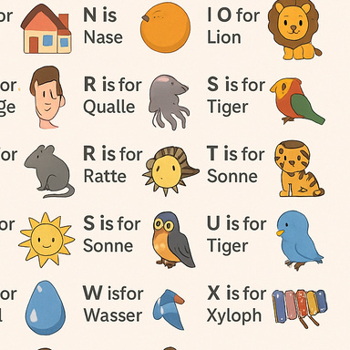 German alphabet