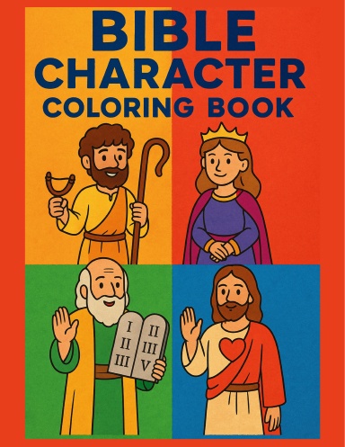 BIBLE CHARACTER COLORING BOOK