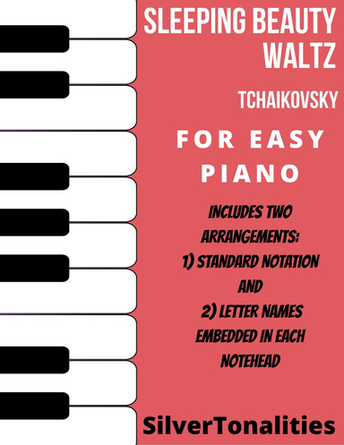 Sleeping Beauty Waltz Easiest Piano Sheet Music Combo