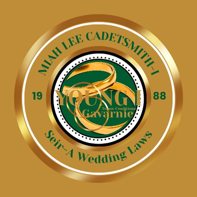 Miah Lee CadetSmith Seir-A Wedding Law Trademark Copyright © Law I