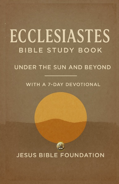 Ecclesiastes Bible Study Book