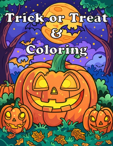 Halloween Coloring book