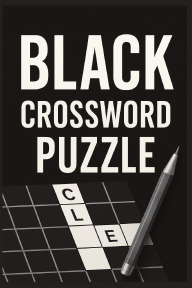 Black Crossword Puzzle