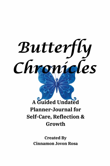 Butterfly Chronicles Planner-Journal