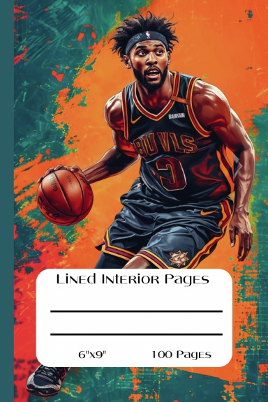 Lined Interior Pages, 6"x9",100 Pages