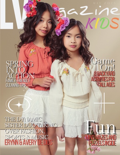 LV Magazine Kids May 2025 - Avery & Erynn De Dios