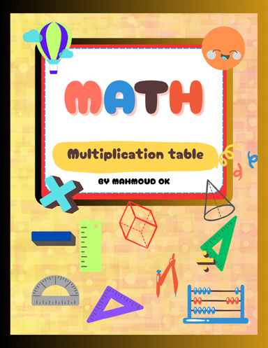 multiplication table (from 1 to 10)