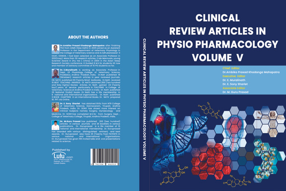 CLINICAL REVIEW ARTICLES IN PHYSIO PHARMACOLOGY VOLUME V