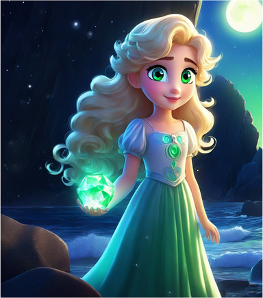 La Princesse et l'Île Magique