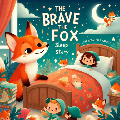 The brave little fox is a bedtime story for children