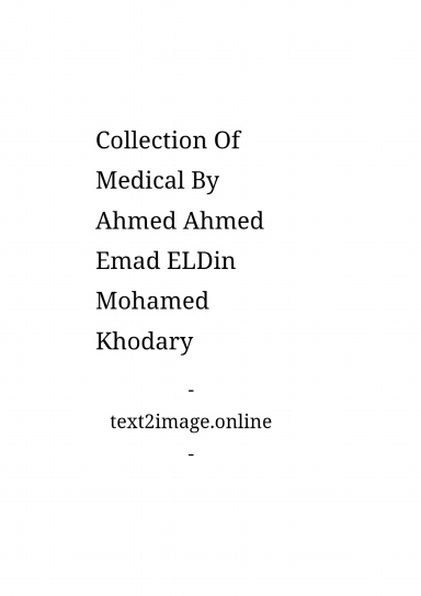Collection Of Medical