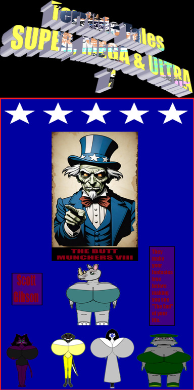 Terrible Tales Super, Mega & Ultra 7-The Butt Munchers VIII cover