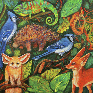Alphabet Adventure: A Zoological Romp!