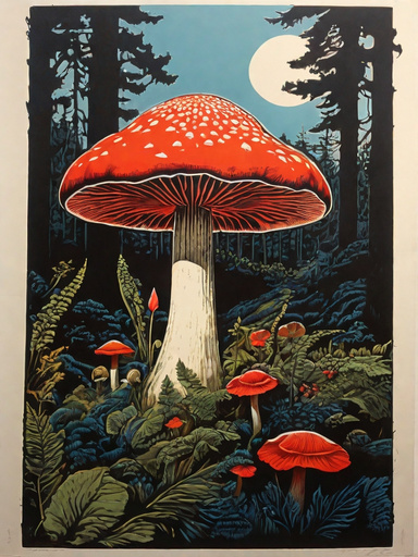 Capturing the Magic of Forest Mushrooms