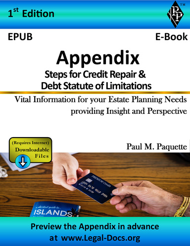 EPUB - Steps for Credit Repair &  Statute of Limitations