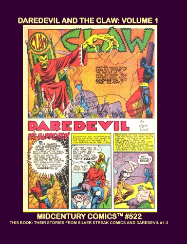 Daredevil And The Claw: Volume 1