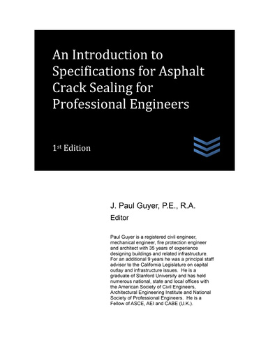 An Introduction to Specifications for Asphalt Crack Sealing for Professional Engineers