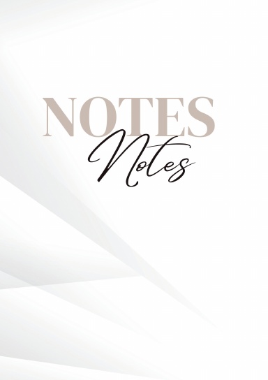 Notes - Blank