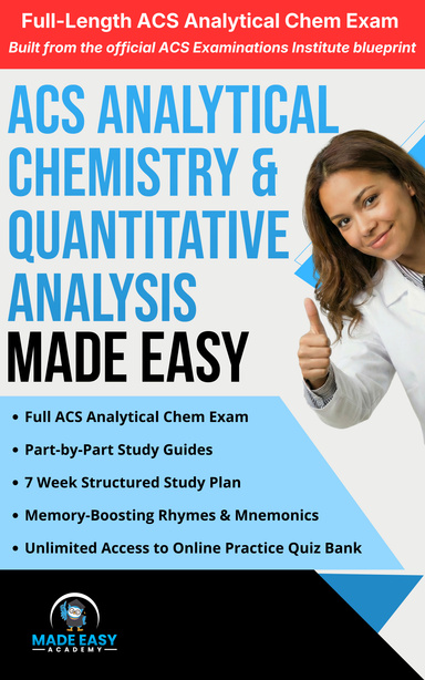 ACS Analytical Chemistry & Quantitative Analysis Exam Prep