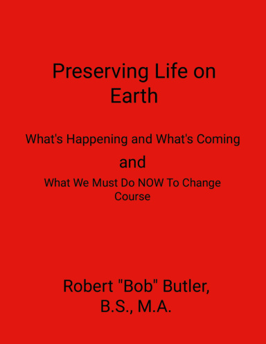 Preserving Life on Earth