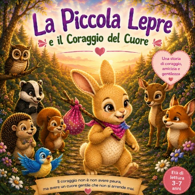 La piccola Lepre e il Coraggio del Cuore